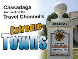Cassadaga featured on Extreme Towns